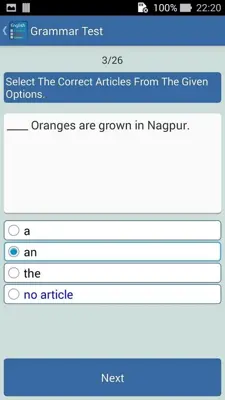 English Grammar android App screenshot 0